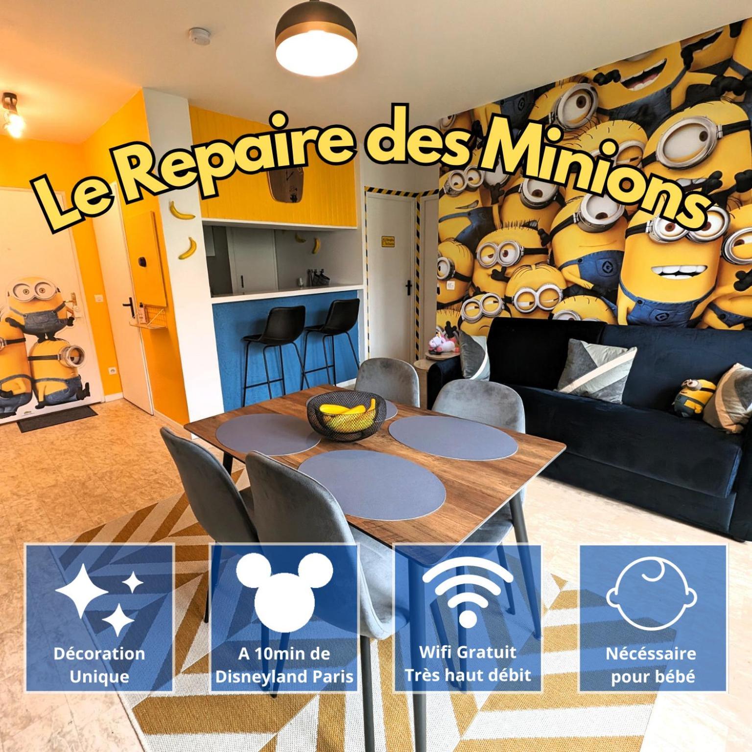 Le Repaire Des Minions - 10' Disney - Familial Bailly-Romainvilliers Extérieur photo